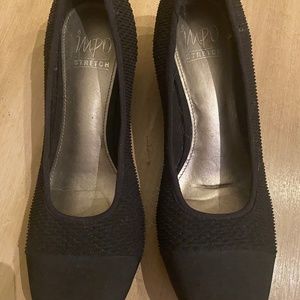 Impo Black Stretch Wedge